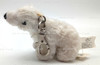 Russ Polar Bear Mini Plush Bear Keychain White Item No. 100881
