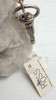 Russ Polar Bear Mini Plush Bear Keychain White Item No. 100881