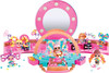 LOL Surprise Hair Beads Salon Playset with Doll, 100 Beads, Hair Ties, Mirrors