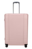 btL 28" Checked Hardside Luggage With 360-Spinner Wheels, Rose Smoke