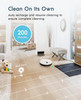 Yeedi Vac Station Robot Vacuum and Mop - Self Emptying 3-in-1 Cleaner White