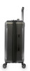 Brookstone Neuer 25" Hardside Medium Checked Spinner Luggage - Charcoal