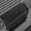 Brookstone Neuer 25" Hardside Medium Checked Spinner Luggage - Charcoal