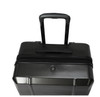 btL 28" Checked Hardside Luggage With 360-Spinner Wheels, Black