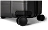 btL 28" Checked Hardside Luggage With 360-Spinner Wheels, Black