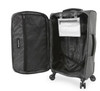 Brookstone Harbour 30" Softside Large Checked Spinner Luggage, Dark Charcoal