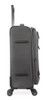 Brookstone Harbour 26" Softside Medium Checked Spinner Luggage, Dark Charcoal