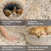 Best Friends by Sheri The Original Calming Donut Dog Bed Large (36" x 36")
