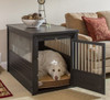 New Age Pet ECOFLEX® InnPlace X-Large Indoor Furniture Style Pet Kennel, Black