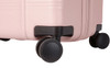 btL 24" Checked Hardside Luggage With 360-Spinner Wheels, Rose Smoke