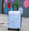 American Tourister Arabella Hardisde Carry On Luggage - Speckle White