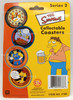 The Simpsons Duff Collectable Coasters Set of 4 Series 2 Item#4786 Rix 2002