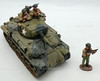 King & Country Sherman Tank DD27 Model Statue with 3 Soldier Figures 2001