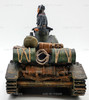 King & Country Panzer 4 Tank Model Vehicle Statue WS26B and Miniature Soldier