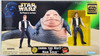 Star Wars The Power of the Force Jabba The Hutt And Han Solo Action Figures 1997