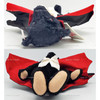 Steiff Dracula No. 757 Bear Made From Black Mohair 35546