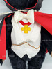 Steiff Dracula No. 757 Bear Made From Black Mohair 35546