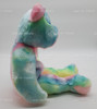 Ty Beanie Buddy B.B. the Happy Birthday Bear Tie Dye Plush 2001