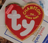 Ty Beanie Babies Champion the Bear Brazil World Cup 2002