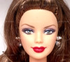 Birthday Wishes Barbie Doll Brunette in Ruby Red Dress 2004 Mattel C6229