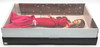 Birthday Wishes Barbie Doll Brunette in Ruby Red Dress 2004 Mattel C6229