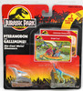 Jurassic Park Pteranodon & Gallimimus Die Cast Dinosaur Set & Cards 1993 Kenner