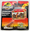 Jurassic Park Tyrannosaurus & Dimetrodon Dinosaur Figure Set & Cards 1993 Kenner