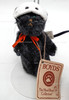 Boyds Bears Lil Boo Cat In Halloween Bag Mini Plush #904473 Head Bean Collection