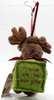 Boyds Bears Mini Plush Moose Ornament Friends Are The Best Gift Item#562716