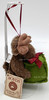 Boyds Bears Mini Plush Moose Ornament Friends Are The Best Gift Item#562716