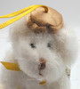 Boyds Bear Making Spirits Bright Ornament Plush Bear Off-White #811691