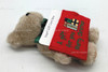 Boyds Bears Merry Mini Plush Tan Bear & Christmas Gift Card Holder #903606