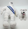 Michelin Man & Bubbles The Dog Plushies Set of Two C-11476 Zouire 2004