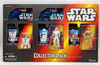 Star Wars Collector Pack Action Figures R2-D2 Stormtrooper C-3PO Kenner 1996