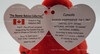 Ty Beanie Baby I Love Canada the Bear Plush 2004