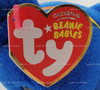 Ty Beanie Baby Happy Birthday the Bear Plush Blue Version
