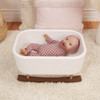 LullaBaby 14-inch Baby Doll & Rocking Bassinet Accessory Set