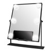 Danielle Creations Bluetooth L.E.D. Lighted Vanity Mirror, Black