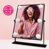 Danielle Creations Bluetooth L.E.D. Lighted Vanity Mirror, Black