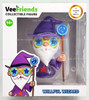 VeeFriends Collectible 6" Vinyl Willful Wizard Figurine 2021 YuMe Brands 19809