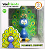 VeeFriends Collectible 6" Vinyl Practical Peacock Collectible Figurine YuMe