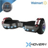 Hover-1 Chrome 7 Mph Hoverboard with LED Lights and Bluetooth Speaker Gunmetal