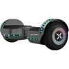 Hover-1 Chrome 7 Mph Hoverboard with LED Lights and Bluetooth Speaker Gunmetal