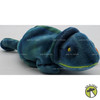 Ty Beanie Baby Rainbow the Chameleon Blue Plush with NO TONGUE 1997