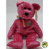 Ty Beanie Baby Decade the Bear 10th Year Anniversary Plush 2003 Pink Version