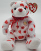 Ty Beanie Baby Heartthrob the Bear Beanie Baby of the Month February 2004