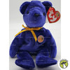 Ty Beanie Baby Sapphire the Bear Beanie Baby of the Month May 2004