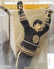 NHL Boston Bruins Bobby Orr Action Figure Famous Overtime Goal Sepia Variant