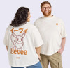Adult Eevee Graphic Pokemon Print Short Sleeve Crewneck T-Shirt Extra Large