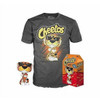 Funko POP TEES Cheetos Chester Cheetah Figure and XL Tee Bundle